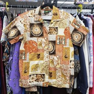 vintage 1990s Cotton Safari Button Up CABELA'S